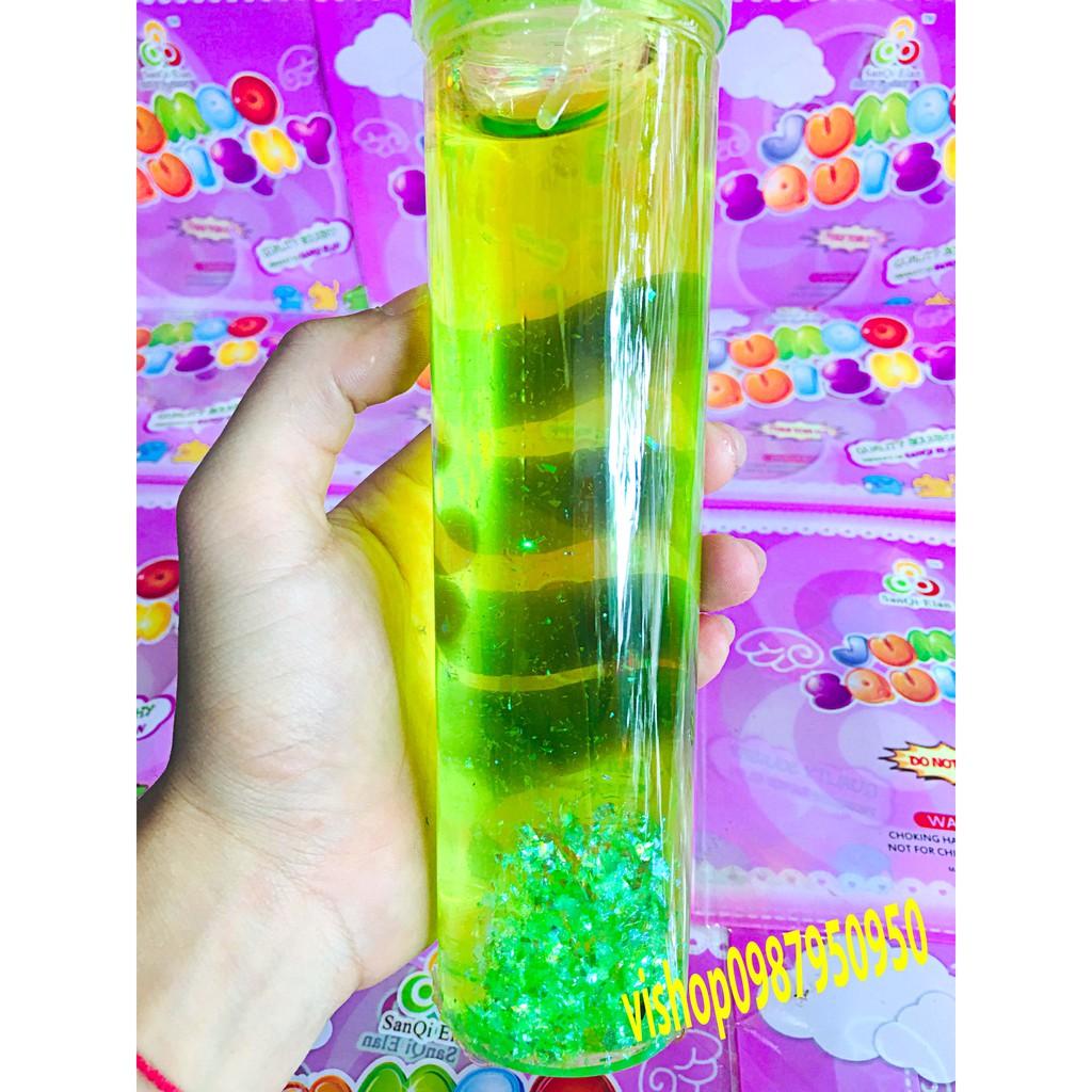 SLIME LỌ KIM TUYẾN THỦY TINH LOẠI TO cực đẹp thiết kế độc đáo ấn tượng Đồ chơi Slam Gudetama