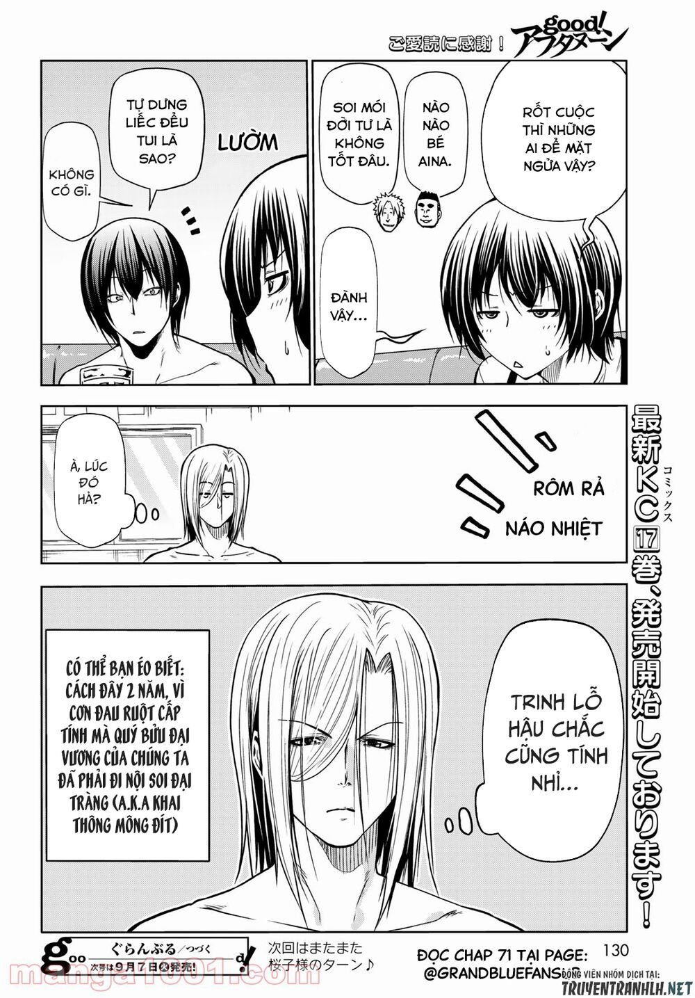 cô gái thích lặn - grand blue chapter 70 41