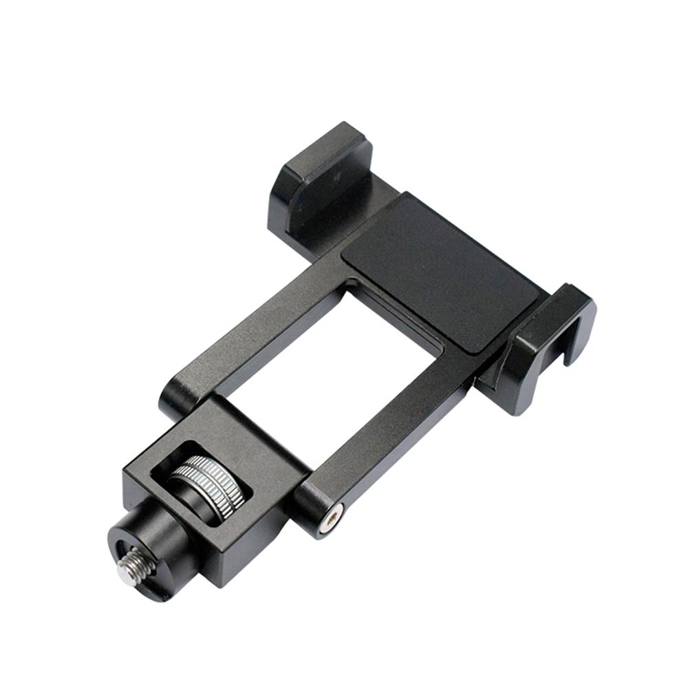 Gimbal Stabilizer Phone Holder Smartphone Clip Clamp Bracket 1/4 Inch Screw with Cold Shoe Mount Compatible with Zhiyun