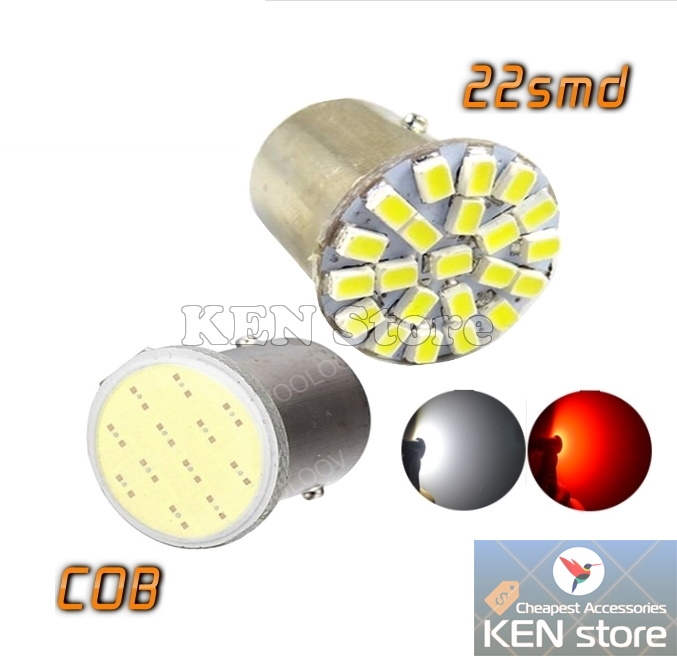 Bóng LED 1156 1157 BAY15D BA15S BAU15S P21W PY21W P21/5W làm bóng hậu, xi nhan chip COB 22smd 3014