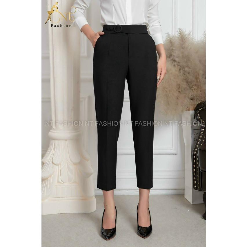 ( 4 màu, 4 size) QUẦN TÂY CÔNG SỞ NÚT BỌC HÀNG THIẾT KẾ CHUẢN