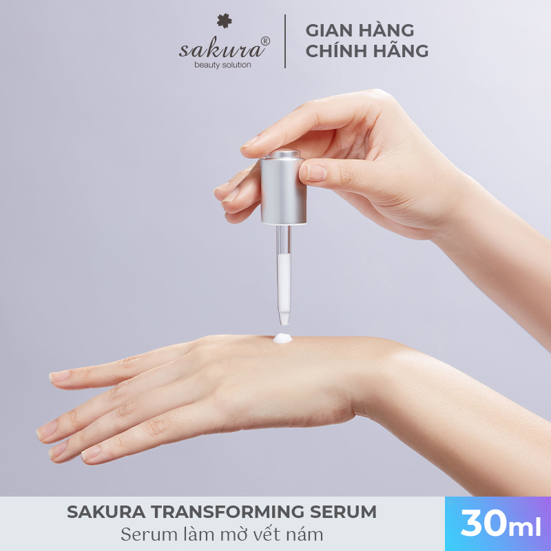 Serum làm mờ vết nám Sakura Transforming Serum 30ml