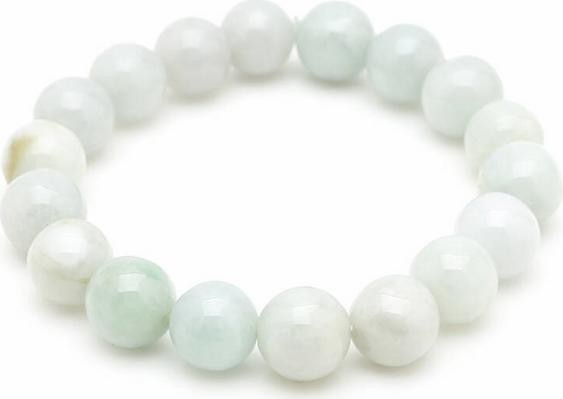 Lắc Tay Ngọc Phỉ Thúy Hạt 18 Hạt/Vòng - Xanh Nhạt