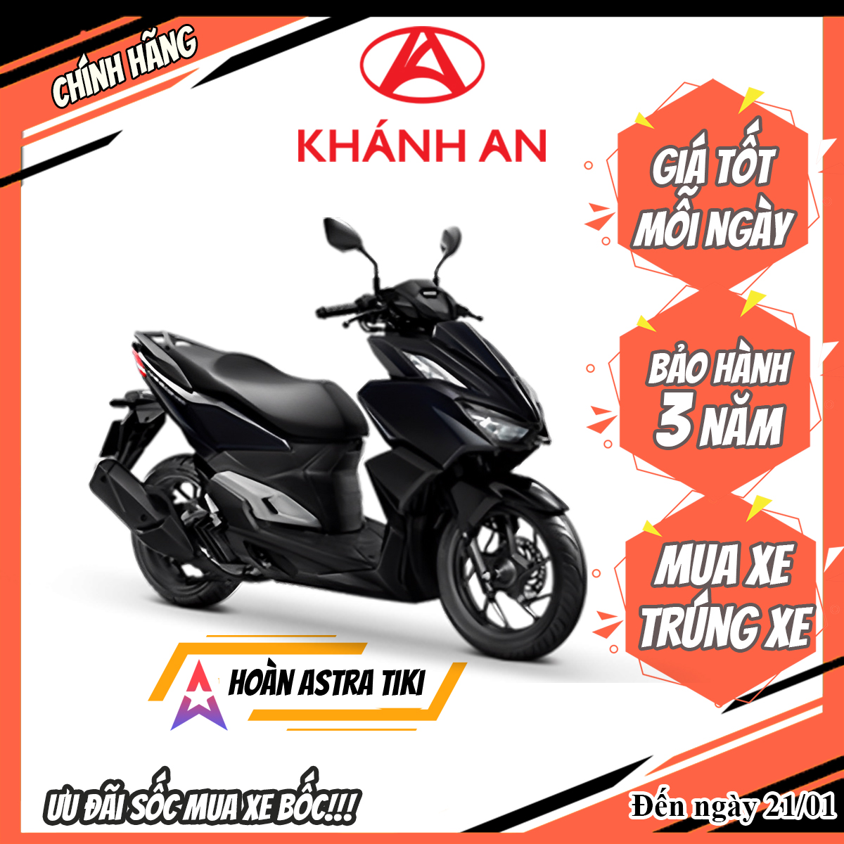 Xe Máy Honda Vario 160 2023 - Phiên bản Tiêu Chuẩn