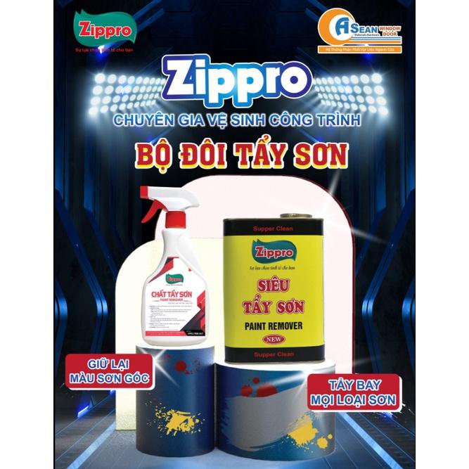 Siêu tẩy sơn vip zippro loại 5L, tẩy sơn siêu nhanh trên kim loại, gỗ, đá nem.. giá rẻ