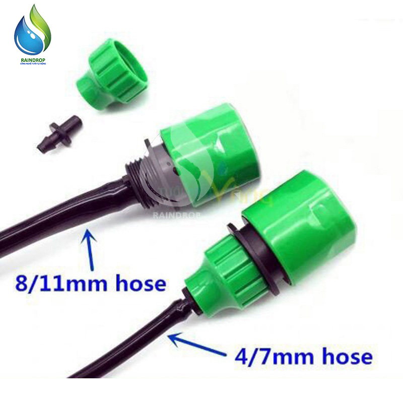 Bộ nối nhanh ống nước ren 21 hoặc 27mm