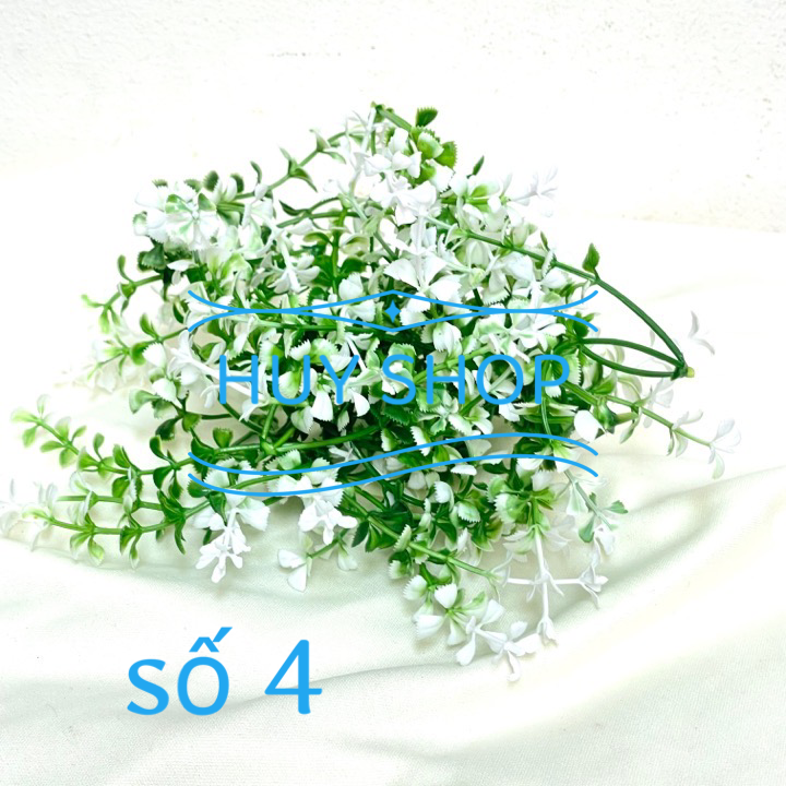 CỎ ĐIỂM  100Gram Hoa Cỏ nhân tạo decor background trang trí nhà cửa
