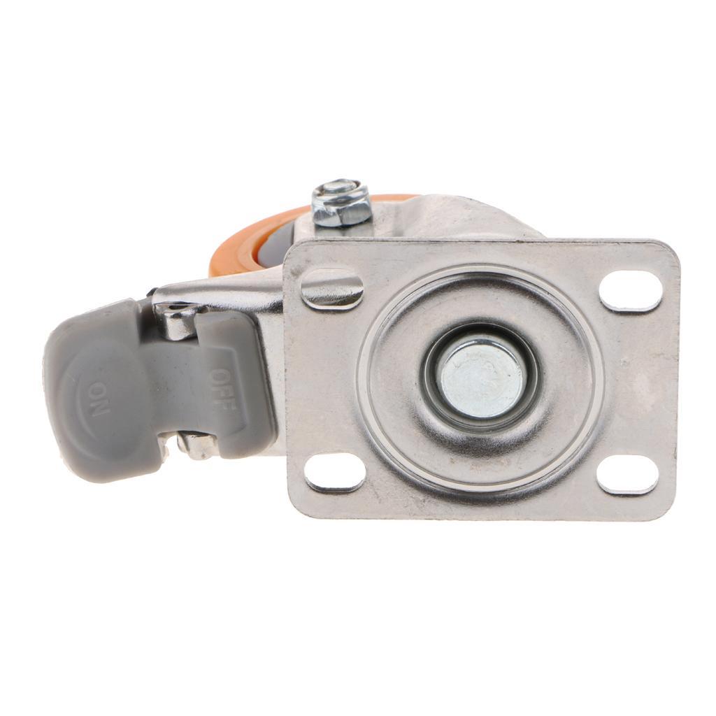 2 Inch 50mm Heavy Duty Swivel Bearing Caster Wheel With Top Plate