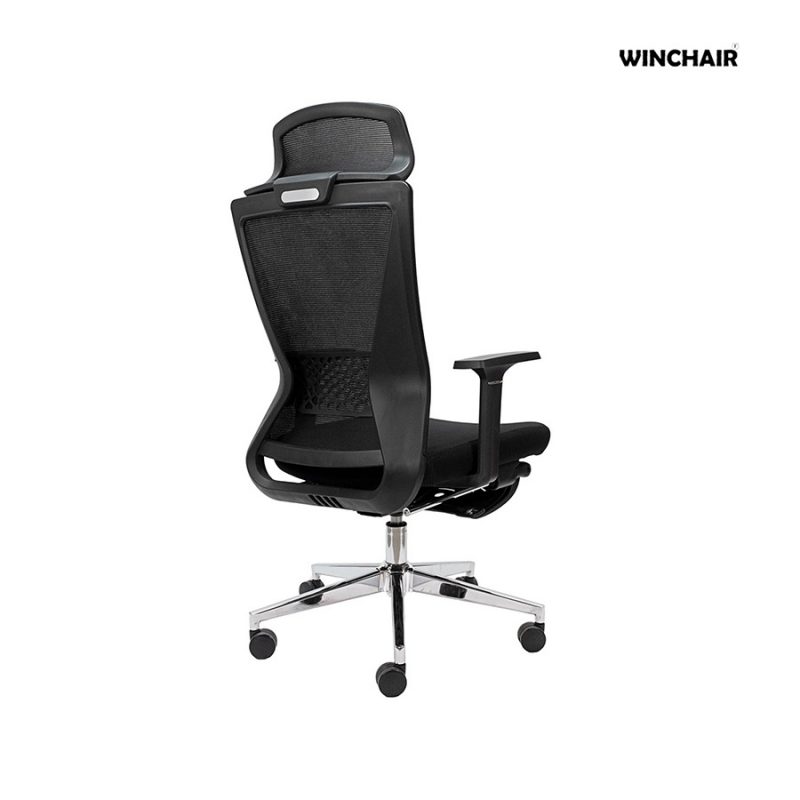 Ghế Văn Phòng Ngã Lưng Gác Chân GVP044 - Thiết Kế Ergonomic Công Thái Học - Mặt Nệm Lưng Lưới Thoáng Khí - Khung Hợp Kim Chắc Chắn