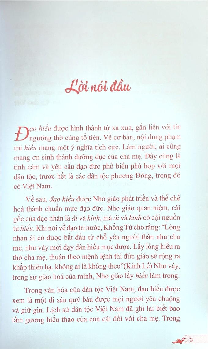 24 Gương Hiếu Thảo - Vanlangbooks -Tái Bản 2023