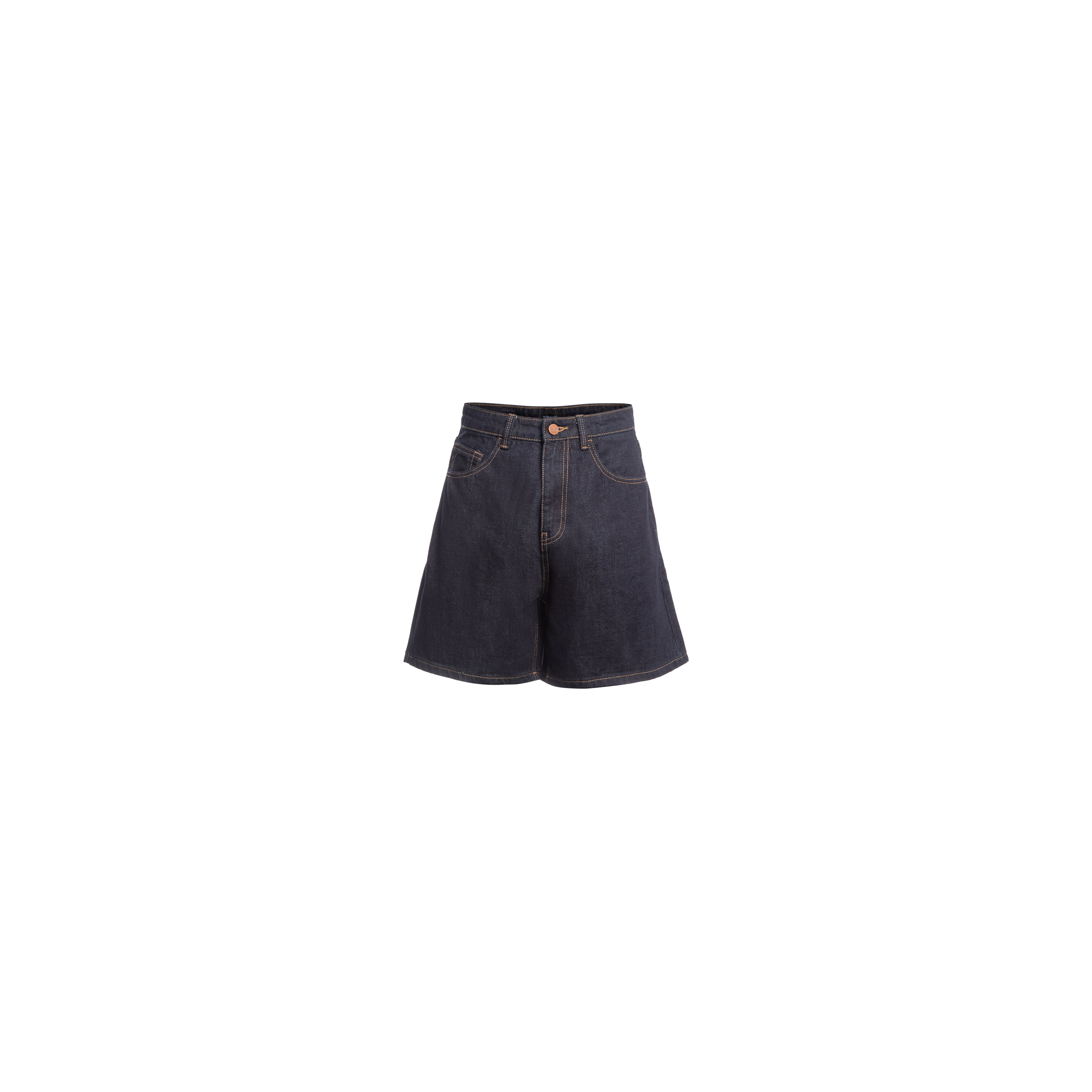 Quần short jean nữ dài đến gối MESSI WJA0091-20