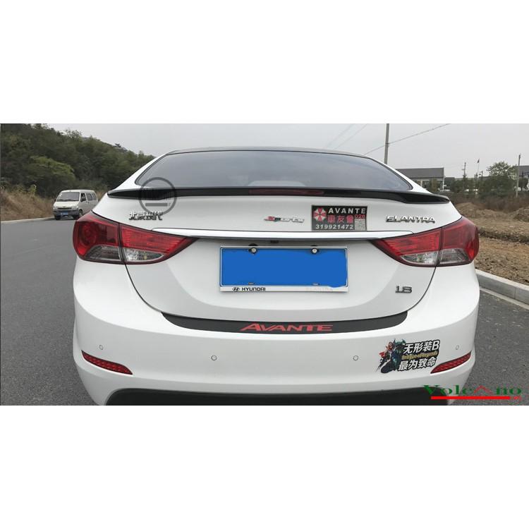 ĐUÔI GIÓ LIỀN CỐP - cánh lướt gió dành cho xe ô tô Hyundai Elantra 2012-2017 màu trắng