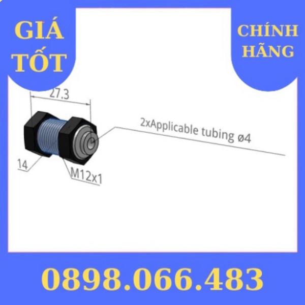 Đầu nối khí SMC KQ2E04-00A