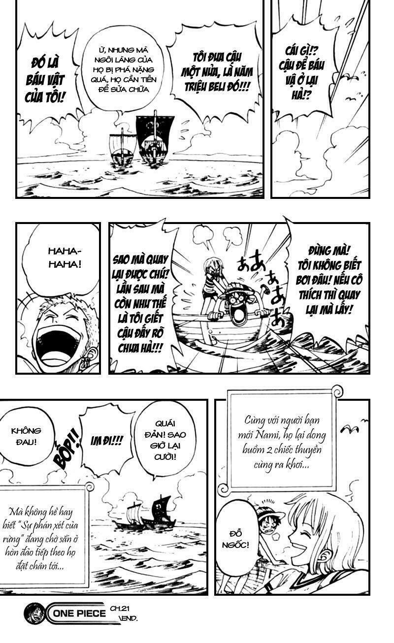đảo hải tặc - one piece chapter 21 20
