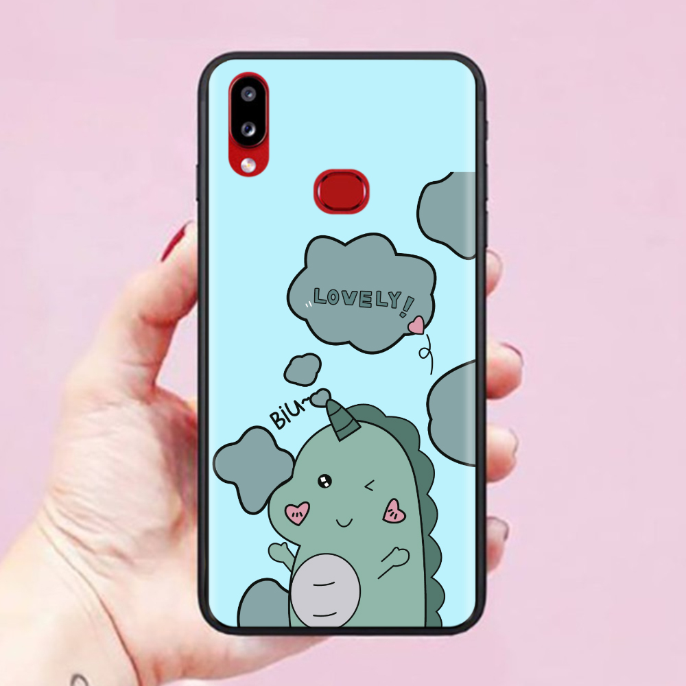 Ốp lưng dành cho điện thoại Samsung Galaxy A10S Hình Khủng Long Cute