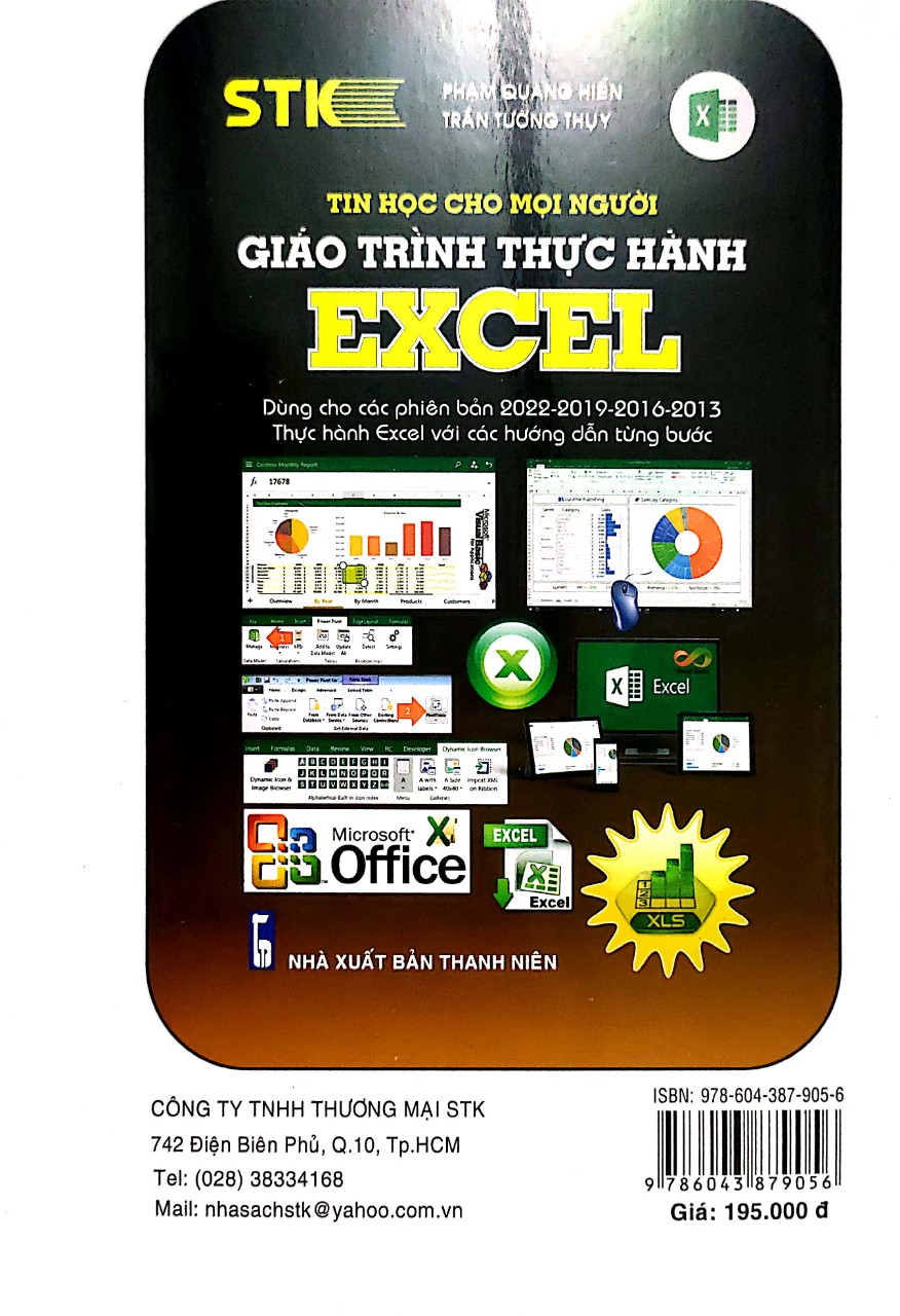 Tự Học Nhanh  Microsoft Office Word- Excel ( Dùng Cho Các Phiên Bản 2022 - 2019 - 2016 - 2013 )