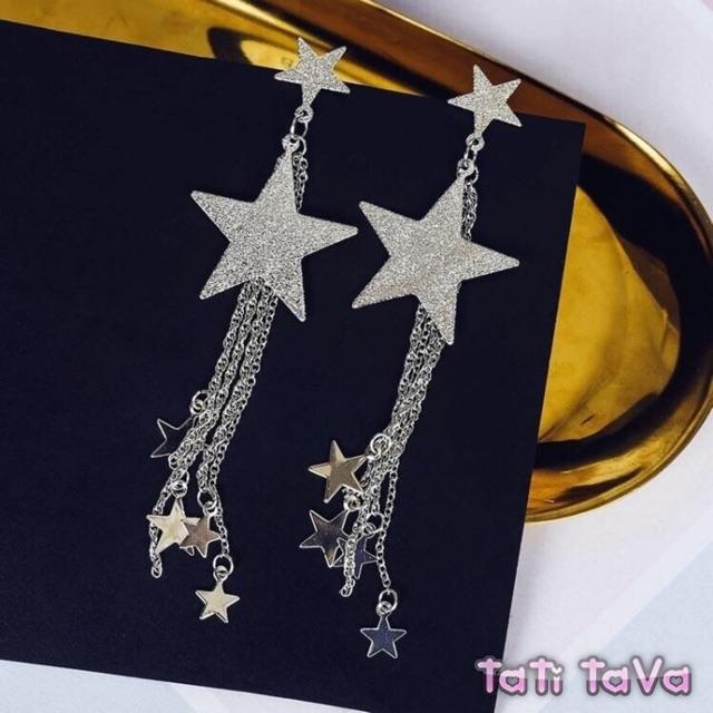 Bông tai cao cấp - Sao rơi Tatitava