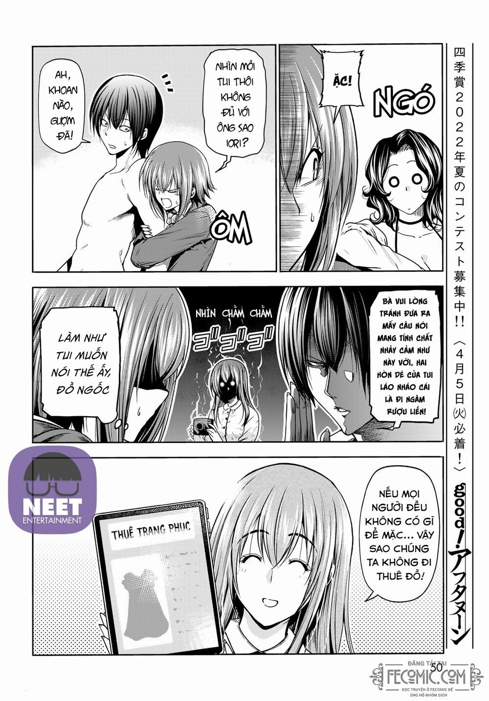 cô gái thích lặn - grand blue chapter 75 16