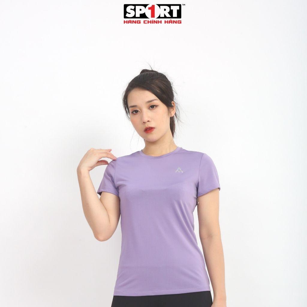 Áo Thun T-Shirt Nữ AM Thể Thao Ngắn Tay Mỏng Mát Co Giãn Cực Tốt - TSW212 Sport1