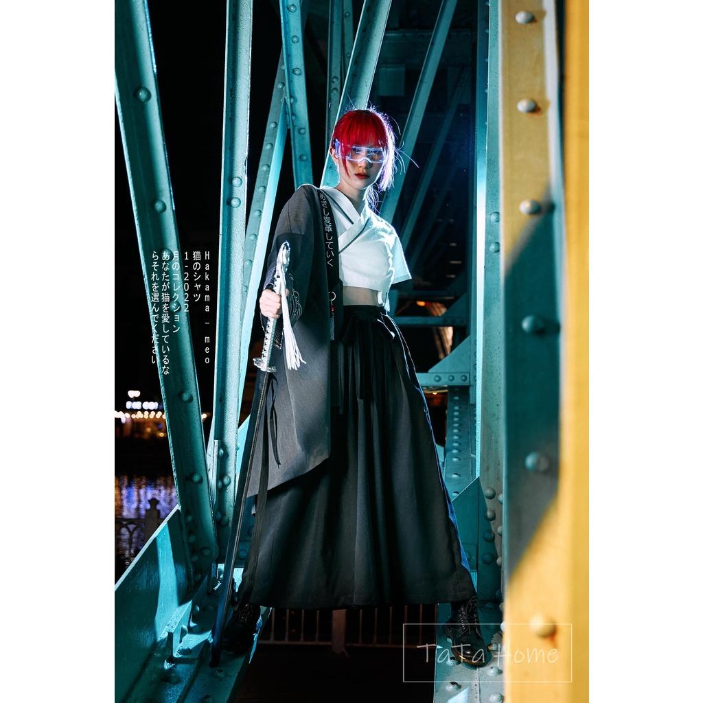 Quần Ống Xếp Phong Cách Nhật Bản - Hakama Pants