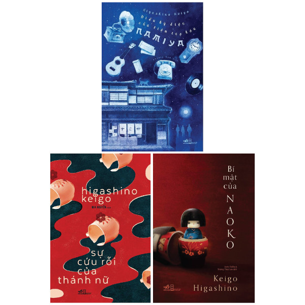 Combo Sách Bí Mật Của Naoko + Sự Cứu Rỗi Của Thánh Nữ + Điều Kỳ Diệu Của Tiệm Tạp Hóa