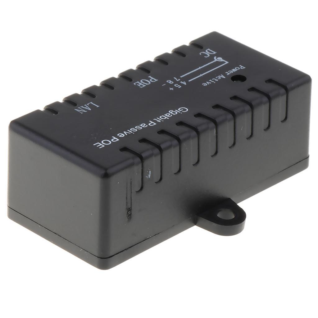 Gigabit Passive Poe Injector Accs Power Over Ethernet Adapter Wireless LAN
