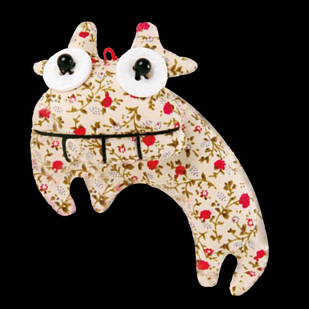 Stuffed Colorful Cow Making Kit Toy Material Package for Needlework Supplies