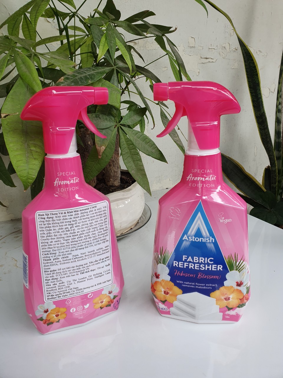Bình xịt thơm vải và khử mùi hôi Astonish C3430 - PHIÊN BẢN ĐẶC BIỆT