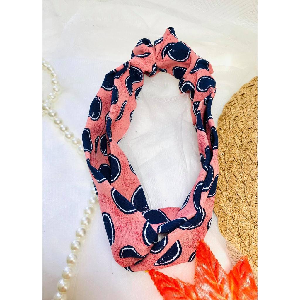 Băng đô Turban họa tiết đa dạng, độc đáo thời trang cho nữ