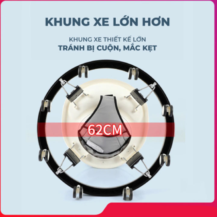 Xe Tập Đi Hình Tròn Giúp Bé Phát Triển Vận Động