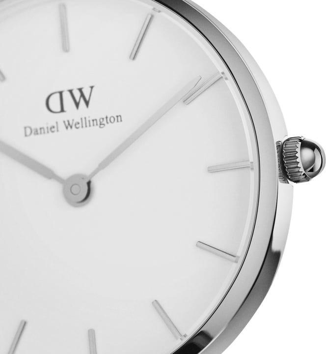 Daniel Wellington Petite Sheffield Silver White 28mm DW00100242