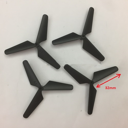 Bộ 4 cái cánh quạt 3 lá đường kính 1 cánh quạt 32mm