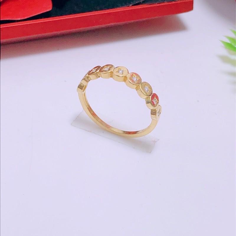 Nhẫn kim tiền bạc ta, nhẫn tài lộc, nhẫn đồng tiền nhỏ xinh