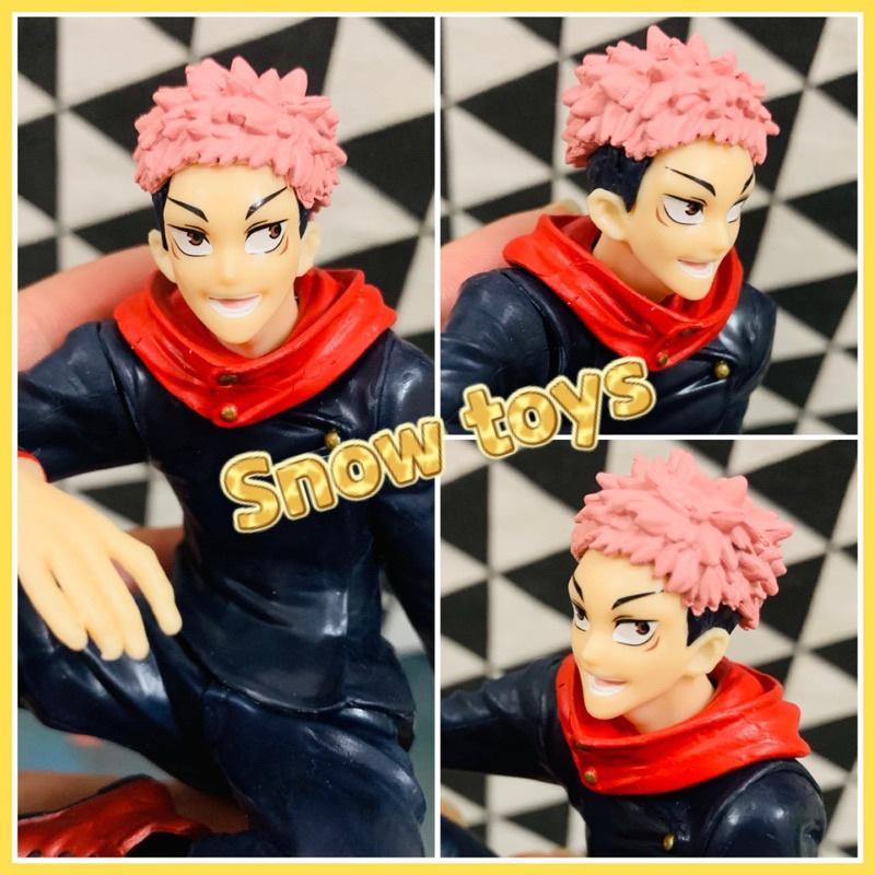 Mô hình Itadori Yuji - Mô hình Jujutsu Kaisen - Chú thuật hồi chiến - Itadori - Yuji Itadori ngồi -10cm