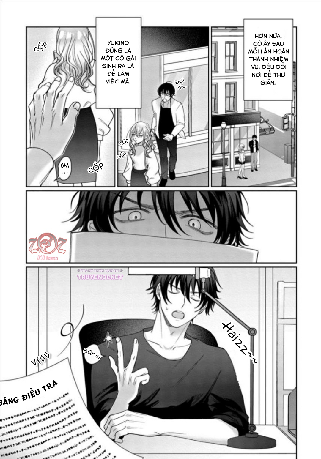 hôm nay hãy cứ yêu nhau mà không giết nhau chapter 7 12