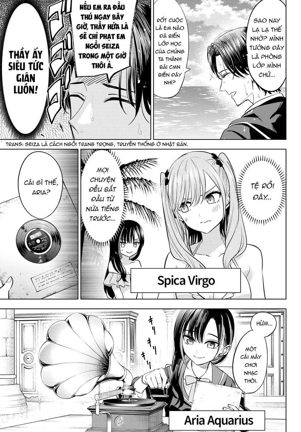 hắc miêu và lớp học phù thủy chapter 11.5 4