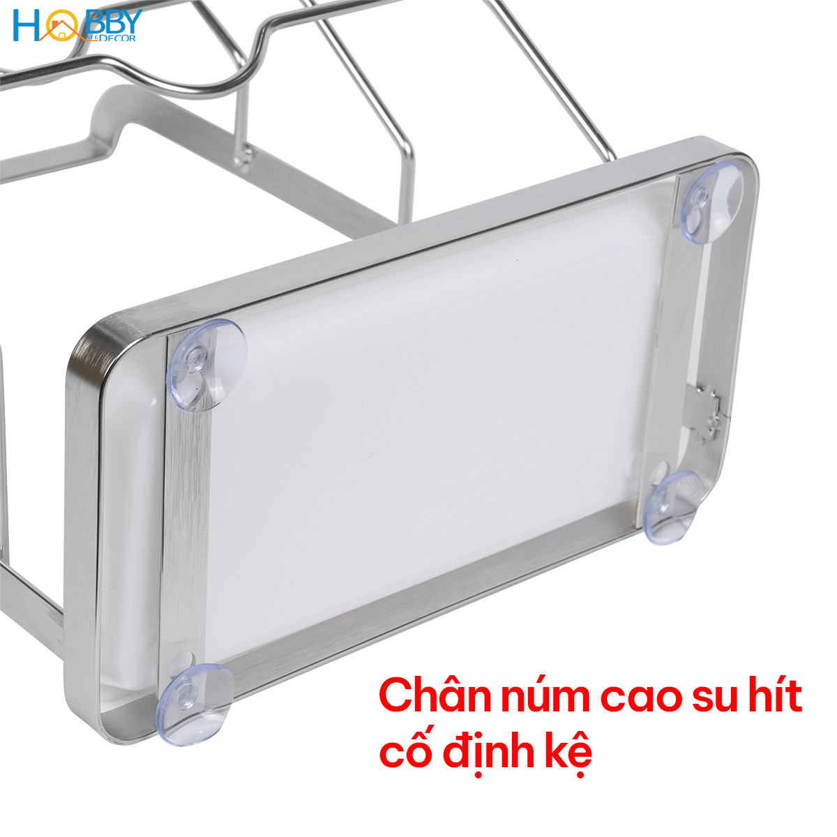 Kể để nắp vung thớt đa năng inox 304 Hobby home decor TT12