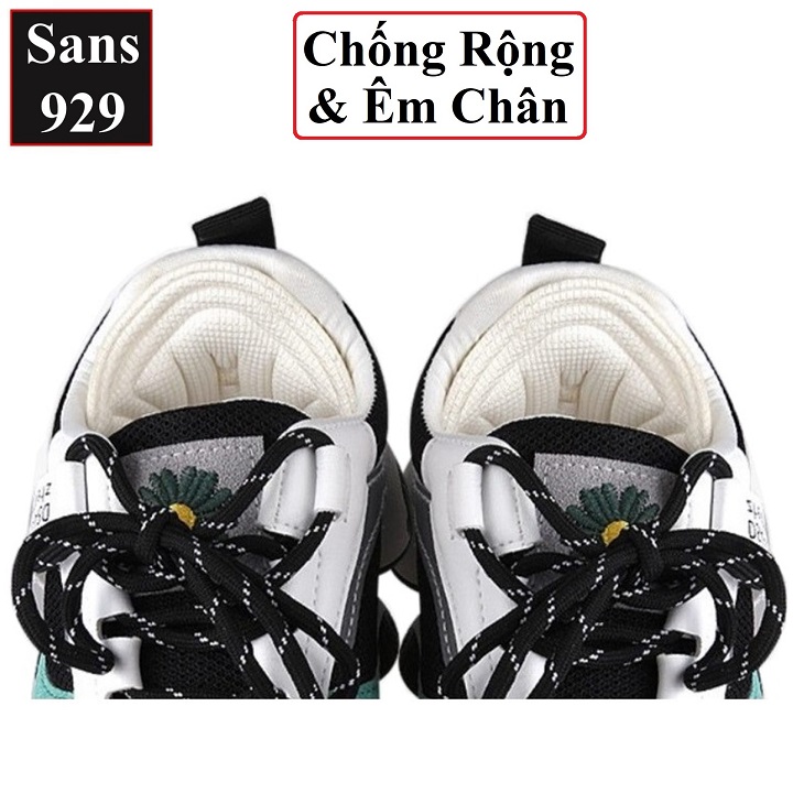 Miếng lót gót giày chống rộng êm chân Sans929 cho giày sneaker thể thao giầy da tây công sở