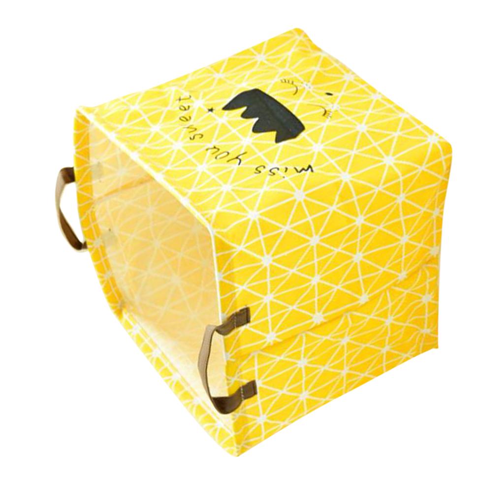 Children Kid Toys Clothes Storage Basket Hamper Laundry Bin Organizer
