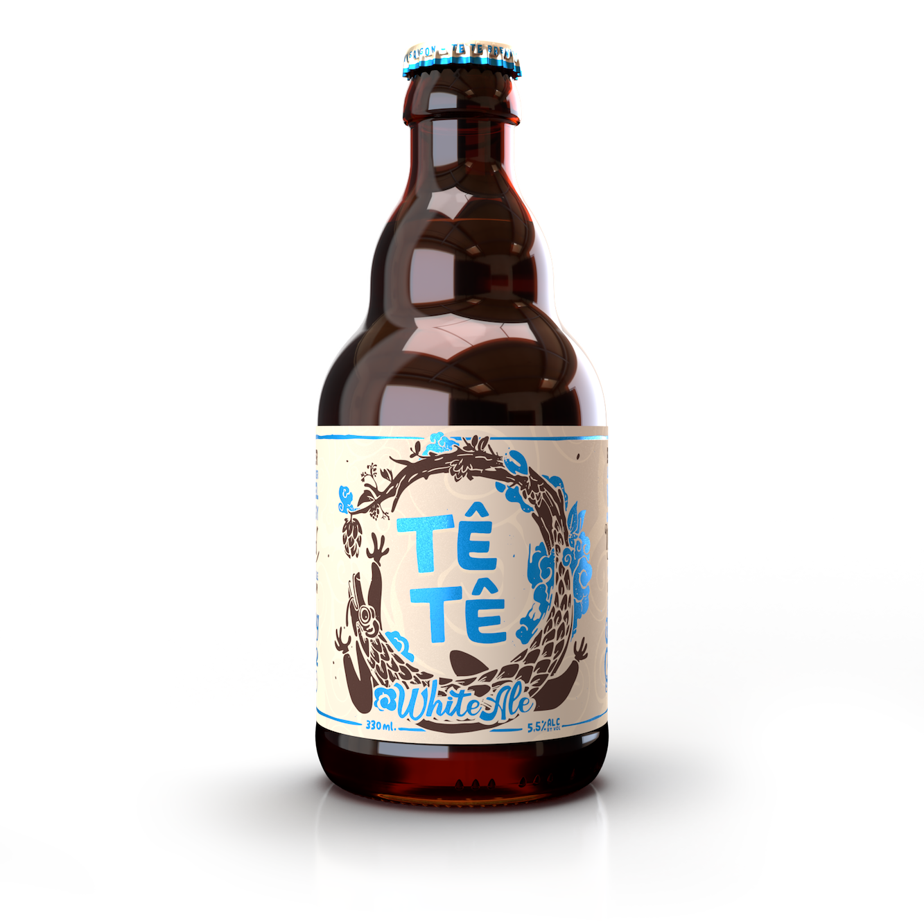 Bia thủ công Tê Tê CHAI WHITE ALE