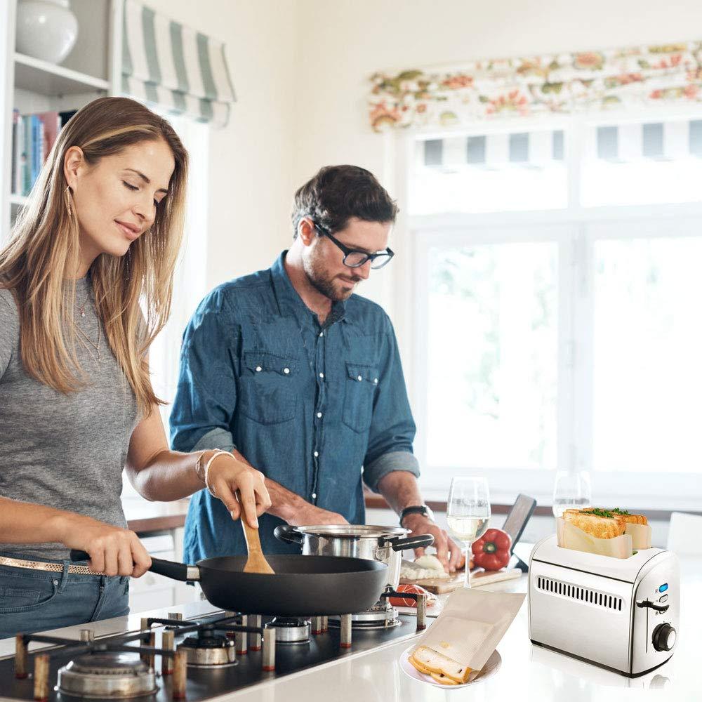 15 Cái Túi Nướng Bánh Mì Túi Nướng Bánh Mì Có Thể Tái Sử Dụng Túi Nướng Chịu Nhiệt Độ Cao Cho Máy Nướng Bánh Mì, Lò Vi Sóng, Lò Nướng, Vỉ Nướng