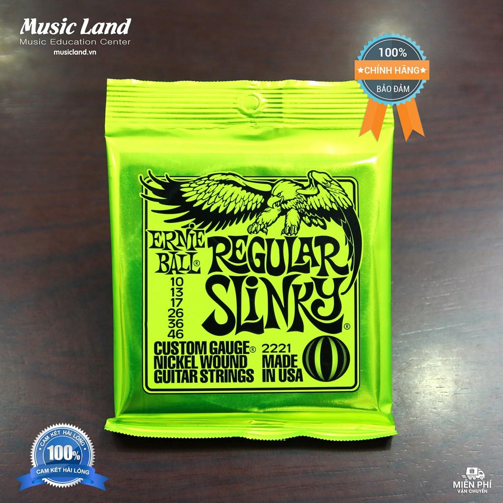 Dây Đàn Guitar Điện Ernie Ball 2221 – Hàng Chính Hãng