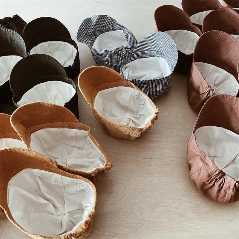 EnkeliBB Soor Ploom Thu Mùa Đông Cho Bé Cap Vintage Bé Trai Bé Gái Nón Thương Hiệu Thiết Kế