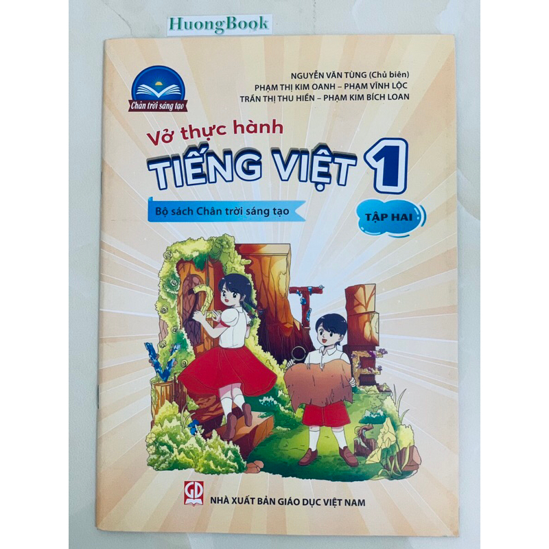 Sách - Combo Vở thực hành Tiếng Việt 1 - Tập 1 + 2 (Chân trời)