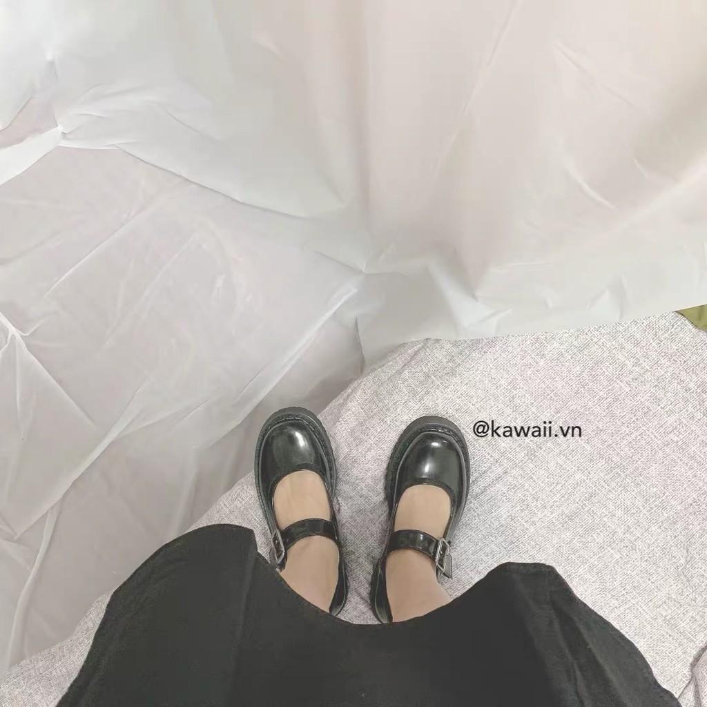 BABI SHOES - GIÀY BÚP BÊ QUAI DÁN NHẬT BẢN (Ảnh thật shop tự chụp)