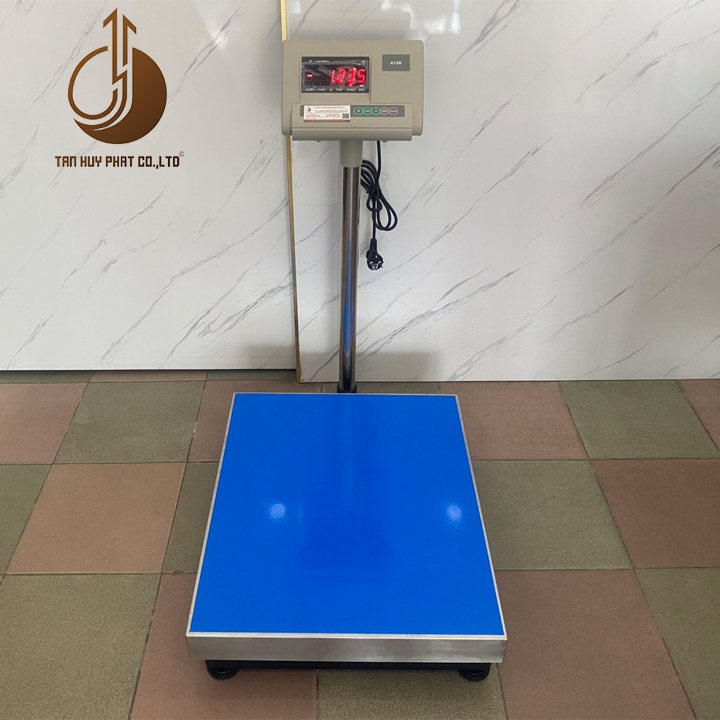 Cân Bàn Điện Tử A12E - Mặt Bàn Cân 500X600MM