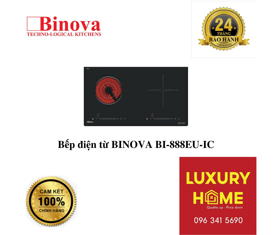 Bếp điện từ BINOVA BI-888EU-IC - Hàng chính hãng