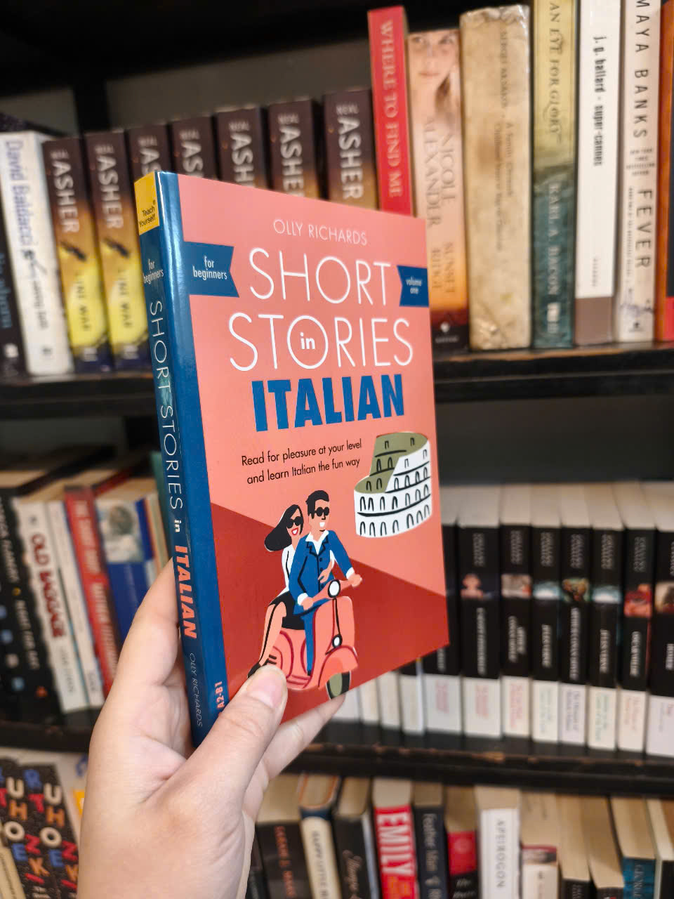 Sách - Short Stories in Italian by Olly Richards - Sách bìa mềm