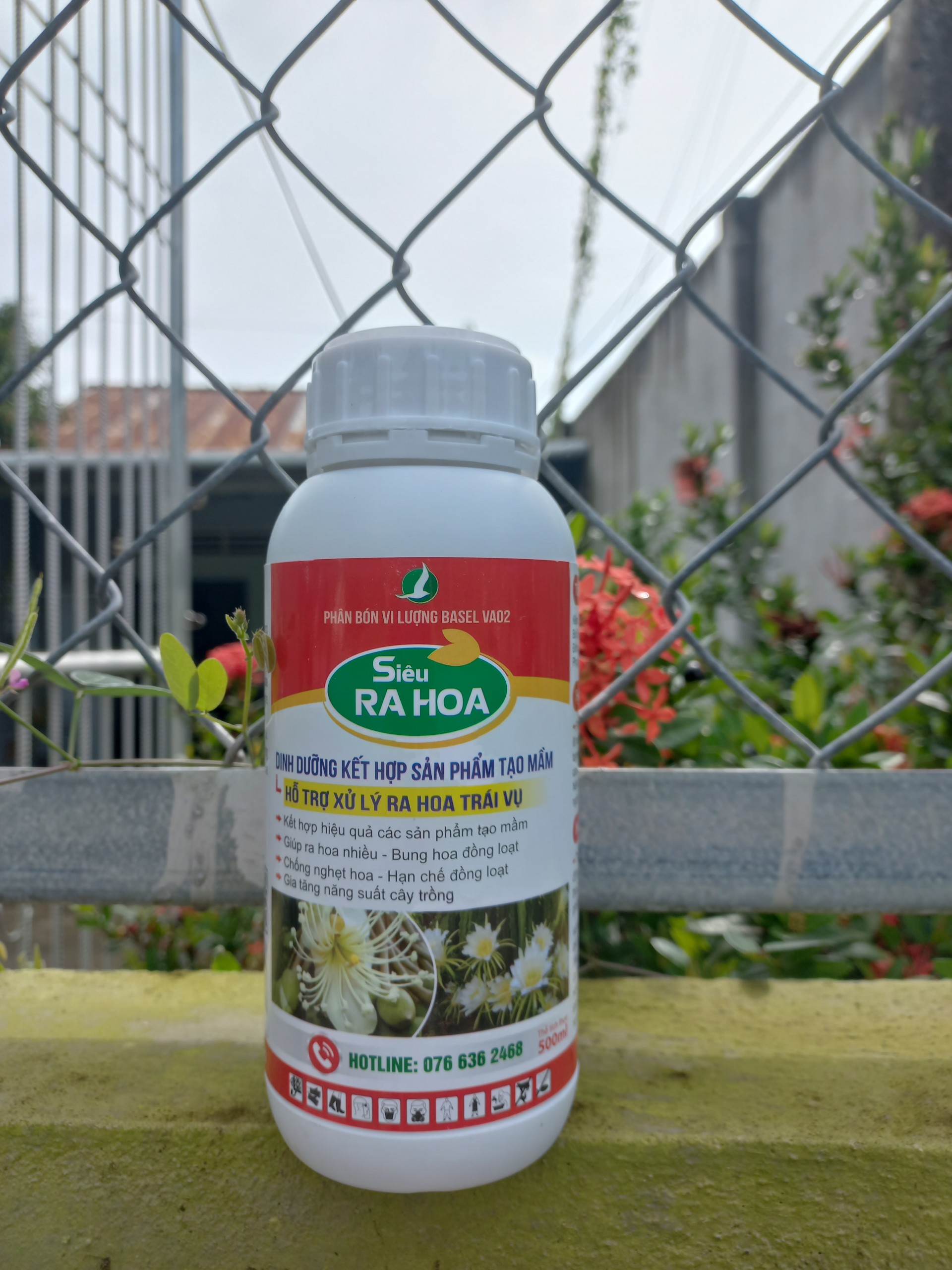 PHÂN BÓN LÁ SIÊU RA HOA 500ML - PHÂN BÓN LÁ KÍCH THÍCH RA HOA, KÉO MẦM HOA RA MẠNH HƠN, ĐỒNG LOẠT