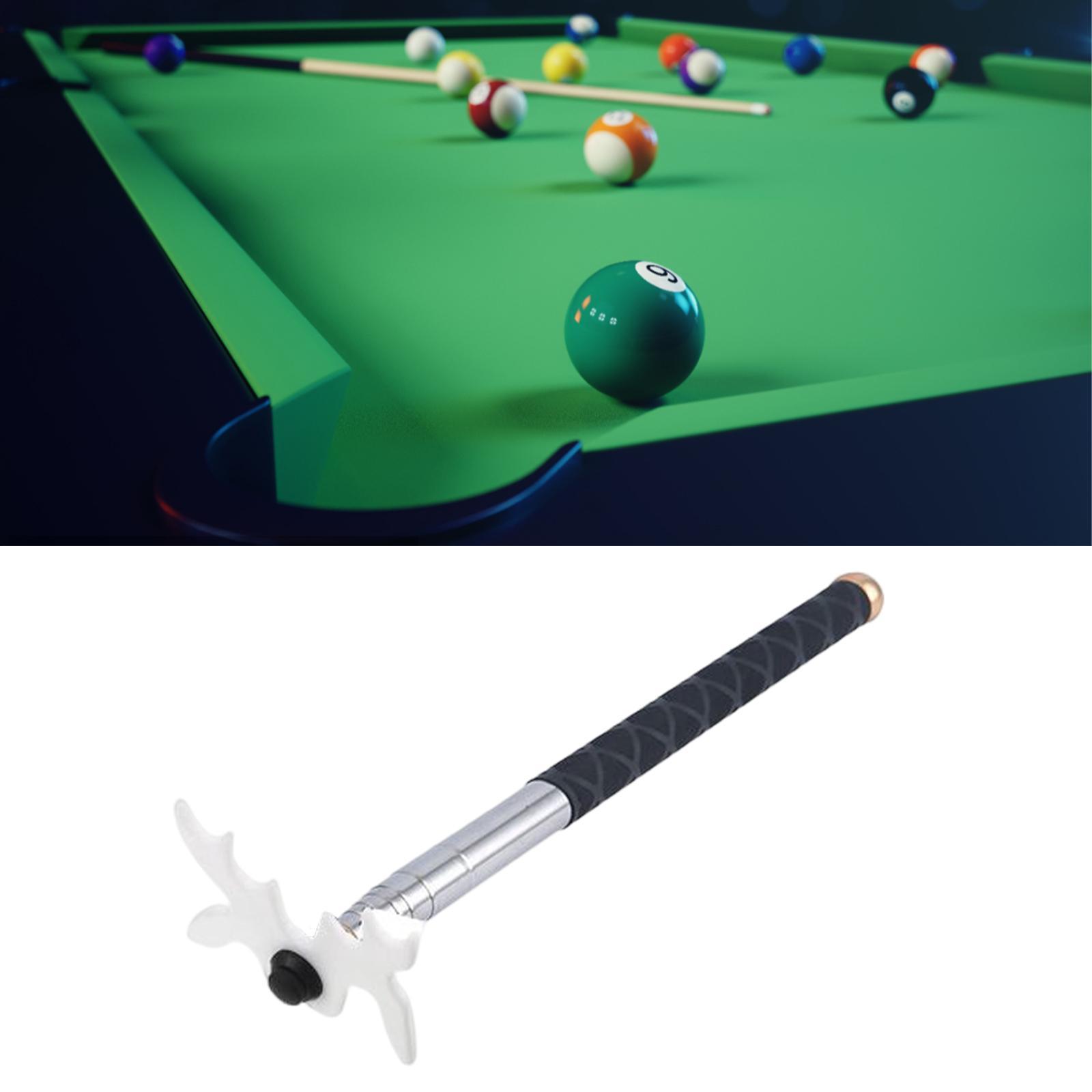 Retractable Billiards Pool Cue Stick Bridge, Plastic Bridge Head, Replaceable Bridge Head, Billiards Pool Cue Accessories